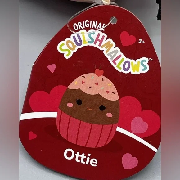 NWT 12” Ottie the Chocolate Cupcake Squishmallow — Valentines Day Collection - Picture 5 of 5